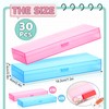 Yexiya 30 Pack Plastic Pencil Box Pencil Case Bulk 7.2