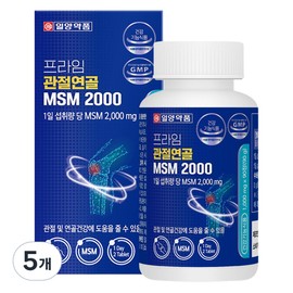 Il-yang Pharmaceutical Prime Articular Cartilage MSM 2000, 90 tablets, 5 units / 일양약품 프라임 관절연골 MSM 2000, 90정, 5개