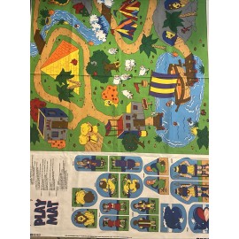 Cranston BEGINNERS BIBLE PLAY MAT VIP Fabric Panel  ~ Cranston ~ New Teach Stories Moses