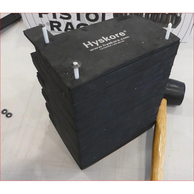 Hyskore #30002 3 Gun Modular Pistol Rack, Black