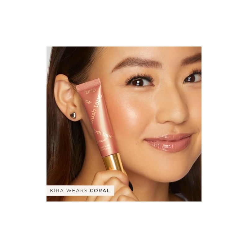 tarte Rubor Líquido Blush Tape - Coral - Tamaño Completo