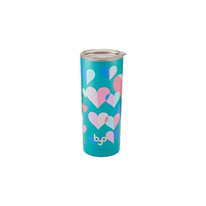 BYO TUMBLER DE ACERO INOXIDABLE DE 20 OZ DE DOBLE