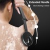 Electric Silicone Shower Brush for Body and Face, Portable Scrubber,