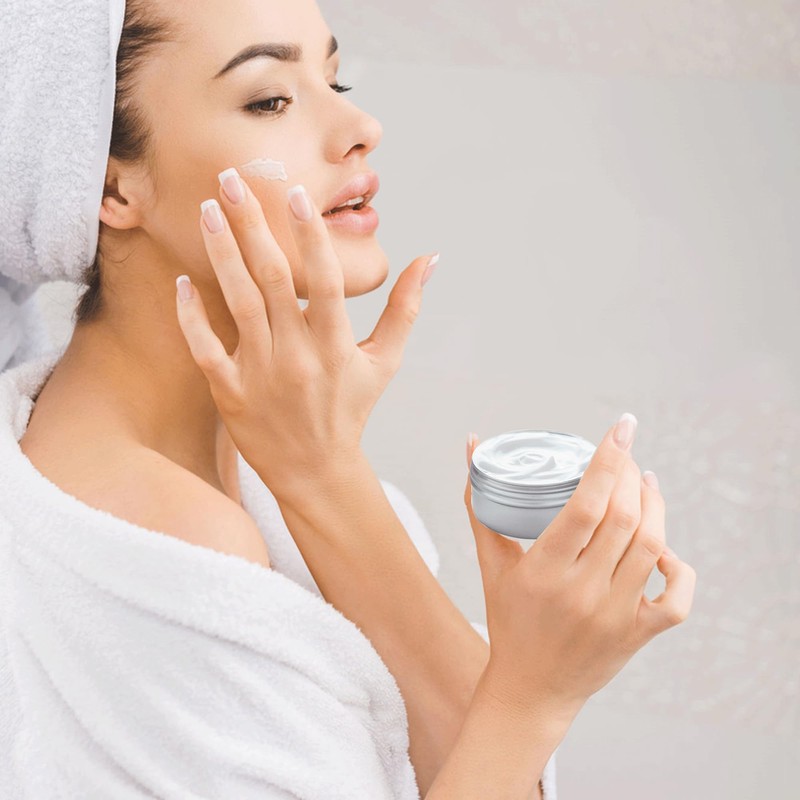 15Pcs Aluminium Tins Jars 10ml Round Small Tins with Lids