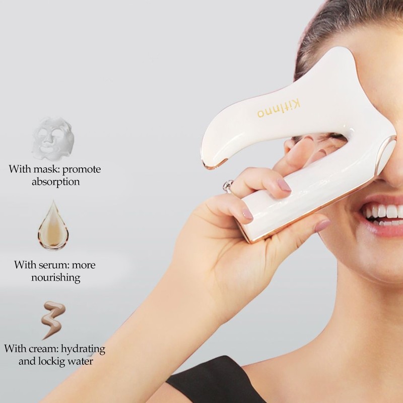 Electric Scraping Instrument Red Light Hot Compress Muscle Relaxation Massage