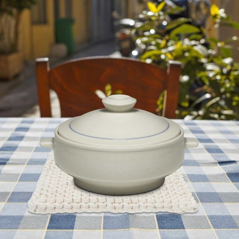 Zerodeko 1pc Woven Cotton Mat Pot Holder Cushion Coaster Insulation