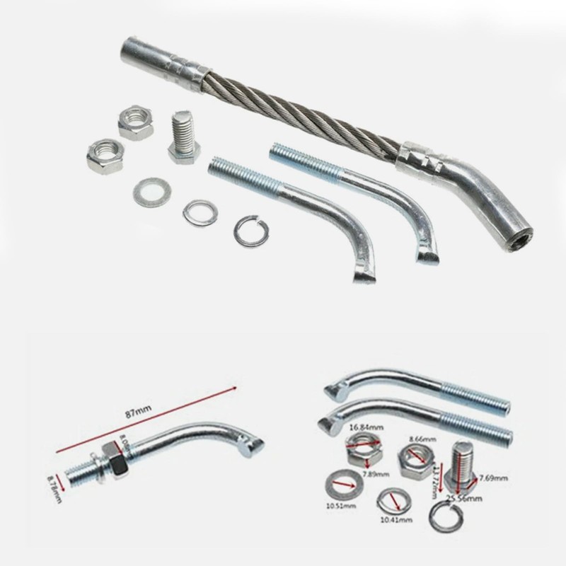 Ccscyua Snowmobile Ice Scratchers Reverse Replacement Kit for Polaris Skidoo