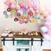 Sweet Donut Hanging Swirl Party Decorations 30 Pack Foil Ceiling