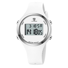 Wristwatch Women Watch Men Digital Watch Unisex, white, sports