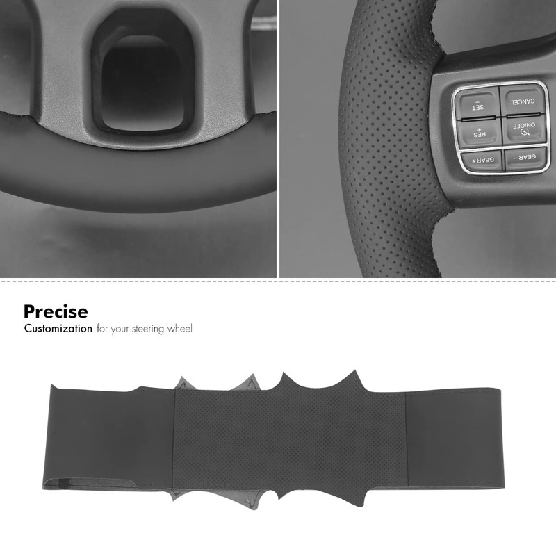 MEWANT Steering Wheel Covers for Dodge RAM 1500/1500 Classic /