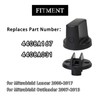 AUPARTIK Keyless Ignition Start Switch Knob Cap & Insert for