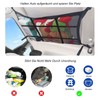 ViWaVee Luggage Net Car, Double Layer Car Roof Storage for