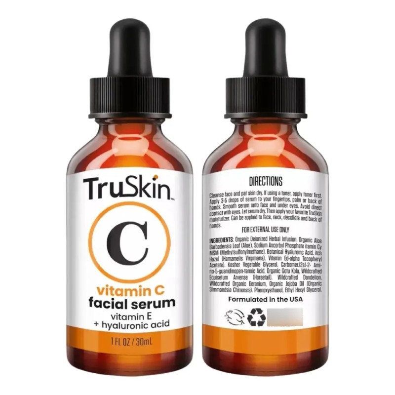 Vitamina C Sérum Para Cara Ácido Hialurónico, 20% C +