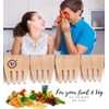 TradeProvider® Disposable Forks, Wooden Cutlery, Fondue Forks, Dinner Forks, Cheese
