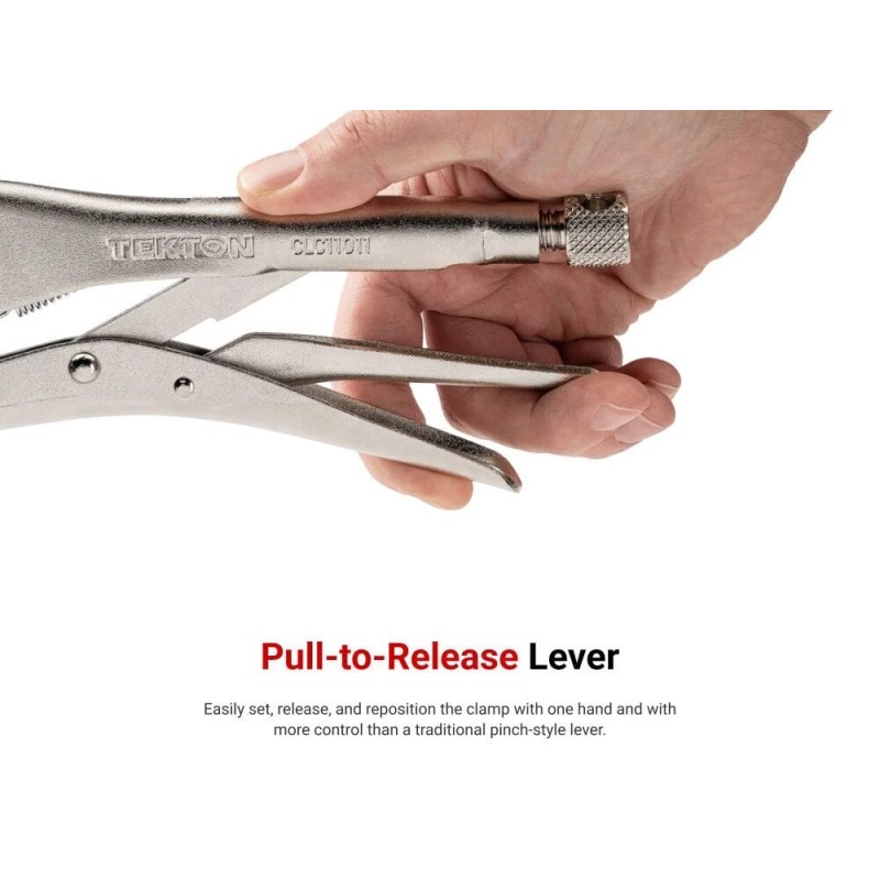 Tekton Locking Pliers And C-Clamp Set, 10 Pieces