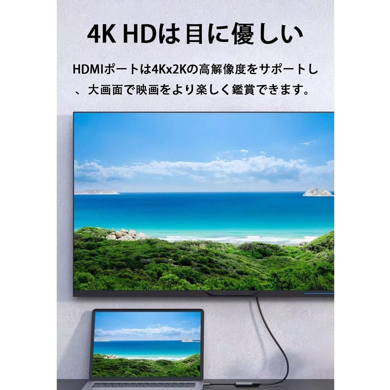 USB Type C to HDMI Adapter, Thunderbolt 3 / 4