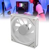 Computer Cooling Fan ARGB PWM Temperature Control High Airflow Silent
