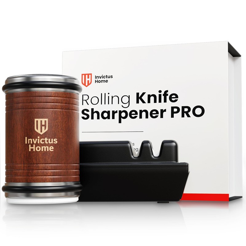 Knife Sharpener Tool, Rolling Knife Sharpener 5 in 1 Kit
