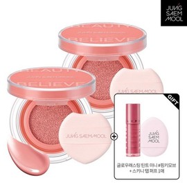 Artist Cushion Blush Duo + Glow Lasting Tint Mini + Skinny Tap Puff 1ea / 아티스트 쿠션 블러쉬 듀오 + 글로우래스팅 틴트 미니 + 스키니탭 퍼프 1ea