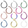 Piercingfaktor Universal Titanium G23 Piercing Hinge Clicker Ring Septum for