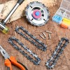 3 Pieces 5/8 Inch Wood Carving Chain Disc 4 Inch