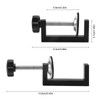 Pack of 4 C Clamps, Clamping Range 10-57 mm Table
