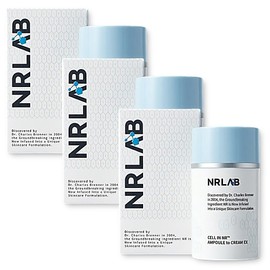 NR Lab Cell in NR Ampoule to Cream Skin Energy 45ml 3pcs / 엔알랩 셀인엔알 앰플투 크림 피부 에너지 45ml 3개
