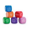 Learning Resources Conversation Cubes - 6 Pieces, Ages 6+ Foam