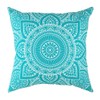 TreeWool (Pack of 2 Mandala Accent Cushion Covers in 100%