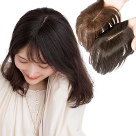 Bright Lara hp009-NAB Human Hair Wig Hairpiece Human Hair Wig Top Cover Top Hairpiece Partial Wig