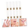 Baluue 50pcs Refillable Lip Balm Tubes Lip Gloss Containers with