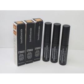 BAREMINERALS STRENGTH & LASH SERUM-INFUSED BROW GEL HONEY 0.16 OZ BOXED (LOT 3)