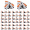 50pcs Compact Wire Conductor Connector, T-Shape Lever Nut Wire Connector,