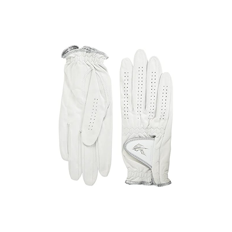 Casco Women's Natural Leather DNA SHEEP LADIES GF-2012LW Golf Gloves,