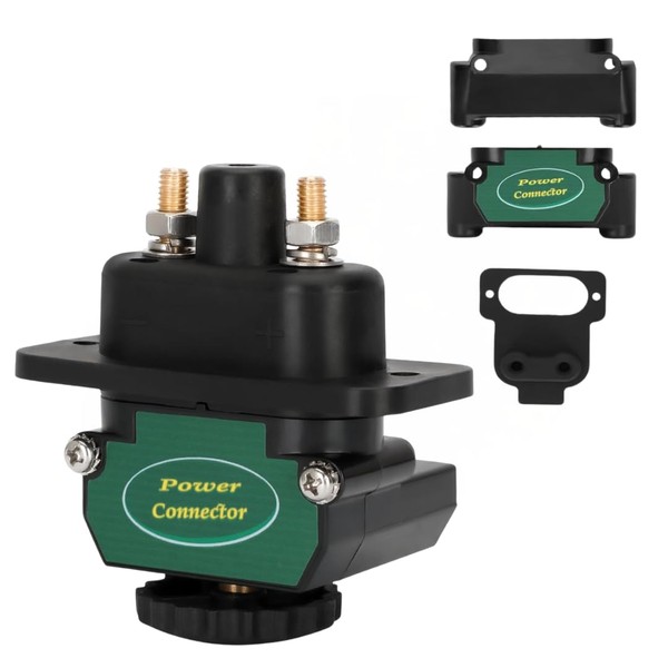 Trolling Motor Plug 027-0004-KIT Compatible with Battery Tender, 12V to