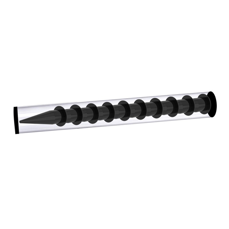 Albion Engineering Company 873-3 B-Line Cone Nozzle, Black, Pack of