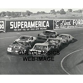 OnlyClassics 1972 ASA NASCAR Stock CAR AUTO Racing 8X10 Photo Dick TRICKLE Elko Speedway MN