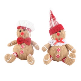 Gingerbread Plush Stuffed Toy Gingerbread Man Plush Toys Christmas Decor