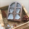 Cute Fairy Door Outlet Cover, Wooden Door Light Switch Cover