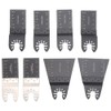 8pcs High Carbon Steel Universal Saw Blades Oscillating Multitool Accessories