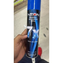 NEON 3 Can Neon 7X Refined Butane Lighter Gas Fuel Refill 300 mL