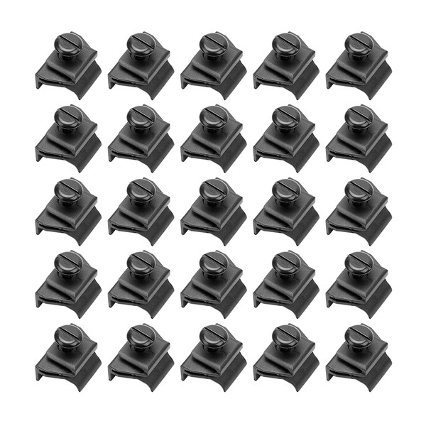 BESULEN 20 Pcs Front Fender Bumper Cover Clips, Fender Liner