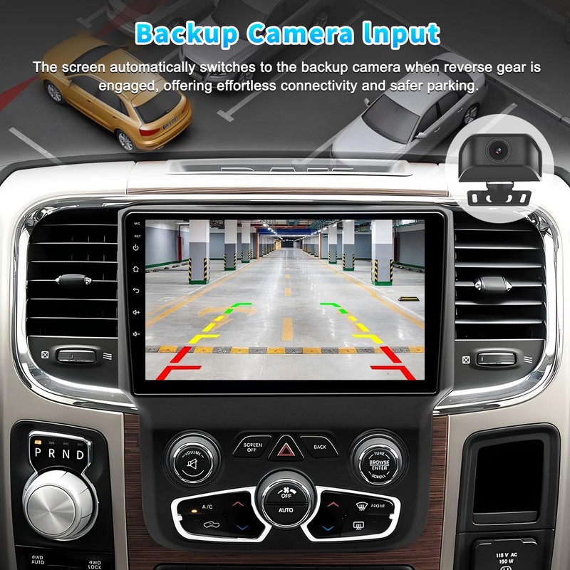 Car Radio for Dodge RAM 1500/2500/3500 Android 13 2 +