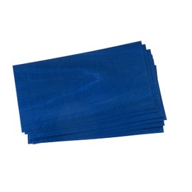 Blue Dyed Veneer 3 sq ft Pack