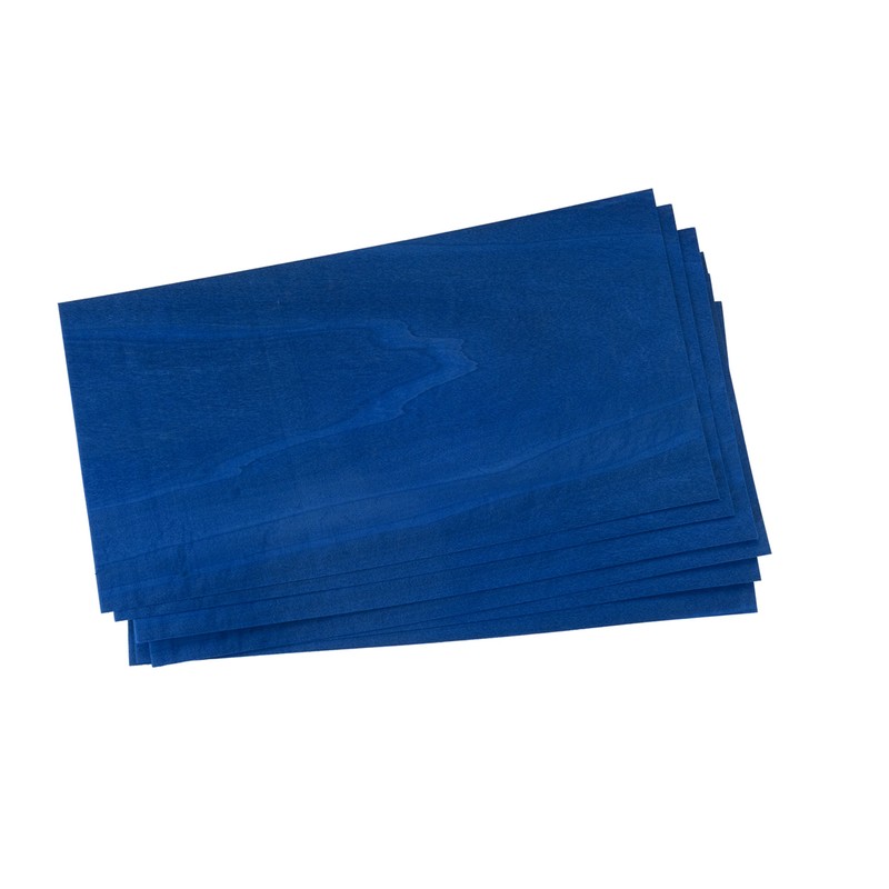 Blue Dyed Veneer 3 sq ft Pack