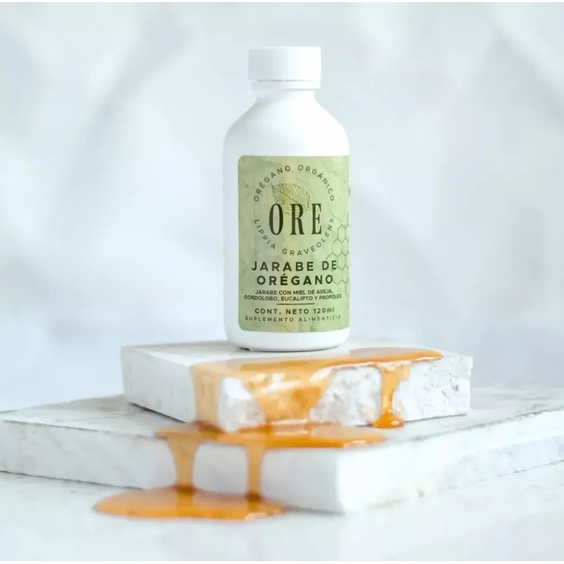 Aceite De Orégano Y Coco, Jarabe De Orégano Y Miel