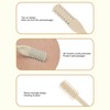 24 Pcs 360 Degree Rotating Nose Hair Trimmer Double Head