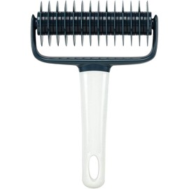 THJOPOKEEL Pizza Lattice Cutter Pastry Lattice Roller Cutter with Long Handle Pizza Bread Pastry Crust Roller Cutter, for Baking Tool for DIY Pastry Bread Pizza Dough Pastry Crust Roller Cutter