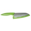 Kai First, Starter Kitchen Knife, Green Handle with Sheath, 5.25
