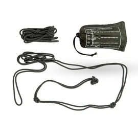Ticket to the Moon Fair Trade, Handmade & durable Nautical Ropes for Hammock Installation < 1 min, Pre-Knotted, 2 PCS x 2.4m x 5mm, 230g, In- and Outdoor, 10Y. Warranty, Tested Quality